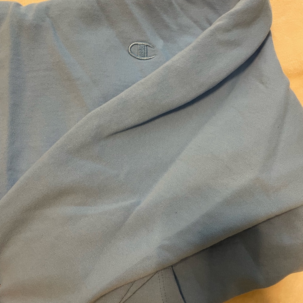 Champion hoodie worn once size : L